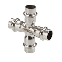 Крестовина VALTEC нержавеющая сталь 18х18х18х18