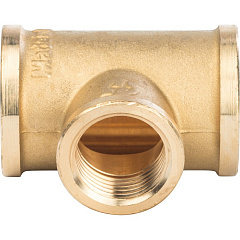 Тройник Stout переходной внутренняя резьба 3/4X1/2X3/4, арт. SFT-0021-341234