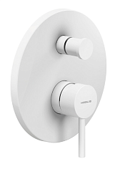Смеситель для ванны Nobili Live Polar white LV00100/EWM