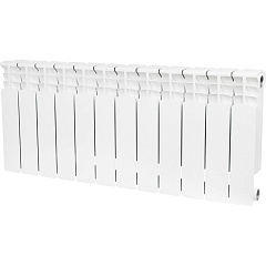 Биметаллический секционный радиатор отопления Stout Space 350 / 12 секций