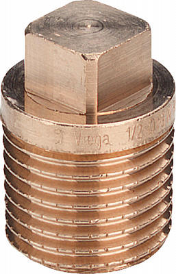 Заглушка Viega R 1 1/2 , бронза, модель 3291