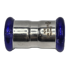 Пресс-муфта MVI из нержавеющей стали 18 равнопроходная