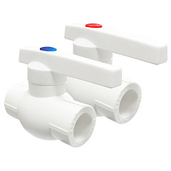 Кран шаровой полипропиленовый Valfex 25