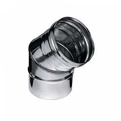 Колено FERRUM угол 135гр. (430/0,8 мм) Ф130