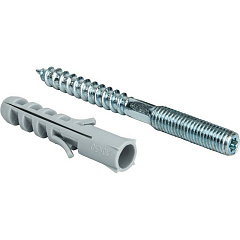 Шпилька Stout сантехническая М8x100мм с дюбелем М 10x50