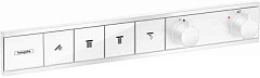 Встраиваемый смеситель Hansgrohe для ванны RainSelect термостатический на 4 потребителя 15382700