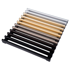 Декоративная решетка Mohlenhoff натуральный алюминий DR 15.260-EV1-2000