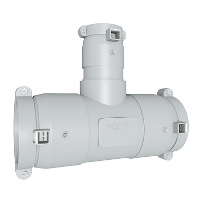 Тройник Thermaflex редукционный для электрофузионной сварки GF-T32/25/25