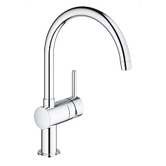 Смеситель для кухни Grohe Minta с C-изливом, хром
