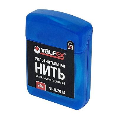 Уплотнительная нить Valfex для резьбовых соединений 20 м (полиамид)(вода, газ, пар)