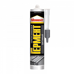 Герметик Момент ГЕРМЕНТ Битумный (300мл) картридж (черный) 1085663