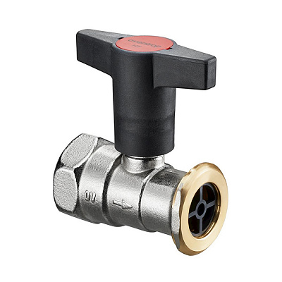 Кран шаровой Oventrop Optibal P DN 25 Rp 1 x G 1 1/2 для обвязки насоса, с обратным клапаном