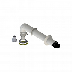 Комплект коаксиальный BaltGaz универсальный, d=60/100 мм, L=750 мм