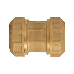 Муфта Itap компрессионная латунная для ПНД труб 40мм