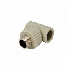 Тройник полипропиленовый Kalde комбинированный, 20 x 3/4 x 20 ВР