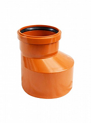 Редукция Valfex Редукция D 160/110мм РЫЖАЯ нар.канализ