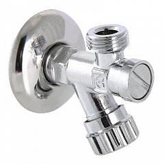 Вентиль VALTEC с фильтром для подключения сантехнических приборов 1/2х3/4