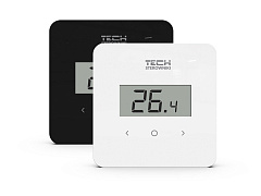 Терморегулятор TECH R-8B PLUS беспроводной комнатный c датчиком влажности