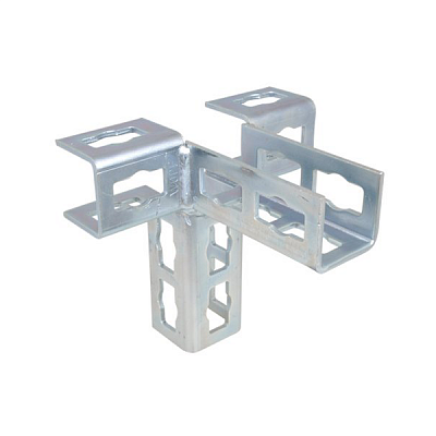 Соединитель Walraven BIS PushStrut 3D 6-6-3-3 проходной, присоединение слева и справа