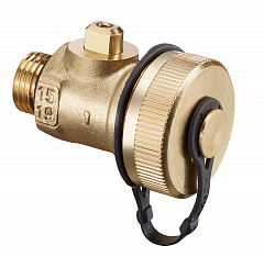 Дренажный кран Oventrop для регулировочных вентилей Hydrocontrol, 1/4