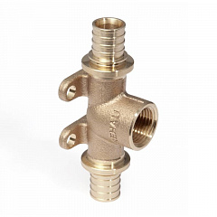 Тройник Rehau настенный с внутренней резьбой 16-Rp1/2-16 RX