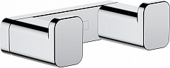 Двойной крючок Hansgrohe AddStoris хром 41755000