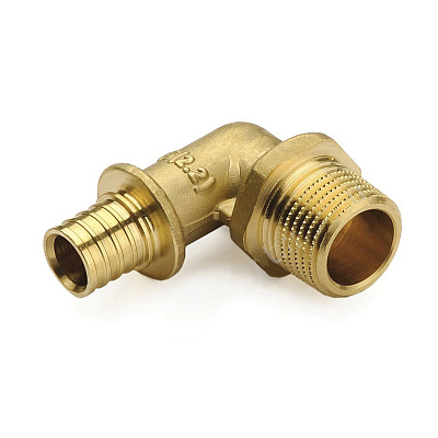 Угольник PRO AQUA НР для труб РЕ-Х и PE-RT 25x3/4