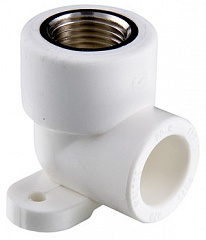 Водорозетка полипропиленовая VALTEC с внутренней резьбой 25 мм х 1/2, VTp.754.0.02504