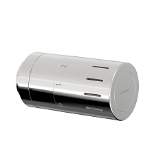 Термостатическая головка Flamco Design TC-D1, с клеммным соединением, с установкой нуля, цвет хром