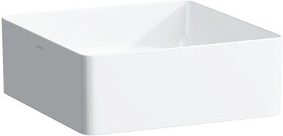 Раковина накладная Laufen Living Square 36x36 белая