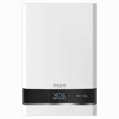 Настенный газовый конденсационный котел отопления Copa двухконтурный EOMIX Plus 37 кВт