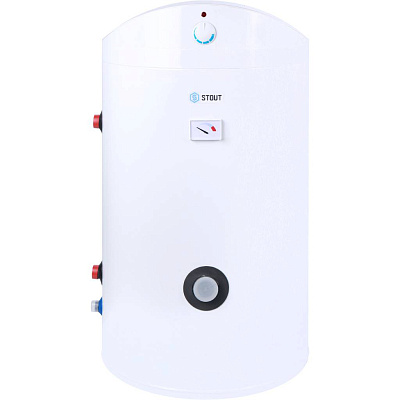 Бойлер комбинированного нагрева Stout напольный 300 л, один теплообменник, ТЭН 3 кВт