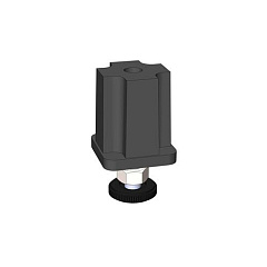 Ножка для профиля Хоммет с регулируемой опорой