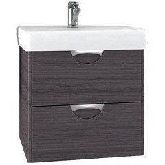 Набор Акватон 1A2117K1SIW50: Тумба-умывальник Сильва 50 Дуб Макиато(1A211701SIW50) + Раковина Нео 50(1WH302184)