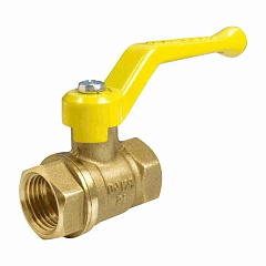Кран шаровой Valfex для ГАЗА 1/2 ВР/ВР рычаг, латунный 11Б27фтМ