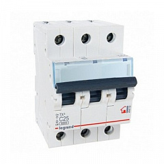 Автоматический выключатель Legrand TX3 3/25А