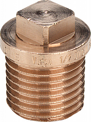 Заглушка Viega модель 3290 3/8 арт. 320096, бронза