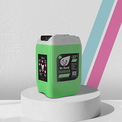 Теплоноситель Mr.Bond ULTIMATE 33 ECO на основе пропиленгликоля, 20 кг