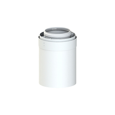 Переходник коаксиальный (редукция) Cox Geelen D=110/160 x 100/150 мм, CoxDENS PP/Alu + CONNEXT X7