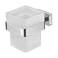 Стакан Aquanet (хром/стекло), серия 94000