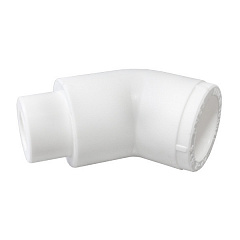 Угольник полипропиленовый Valfex ВР/НР 45х25, белый