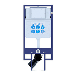 Инсталляция Акватек для подвесного унитаза с возможностью угловой установки