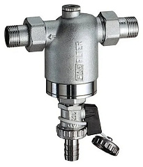 Фильтр для воды FAR 1 НР-НР, 100 мкм, 25 бар, Max: 95 C