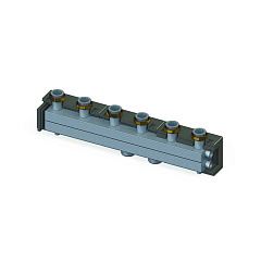 Гребенка Elsen SMARTBOX 6.5 DN 32, 4 контура, в теплоизоляции, Q=6,5 м3/ч