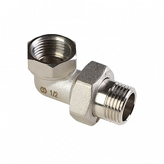 Разъемный уголок MVI угловой, резьба ВН, 1 дюйм, DN25, латунь