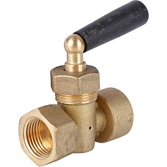 Кран Stout для манометра, ВР/ВР, 1/2