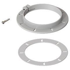 Фланец пластиковый Rommer (комплект) D100