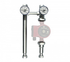 Насосная группа Дизайнсталь ДУ25 без смесителя П