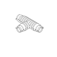 Комплект изоляции Usystems Т-образный для предизолированных труб 200/175/140