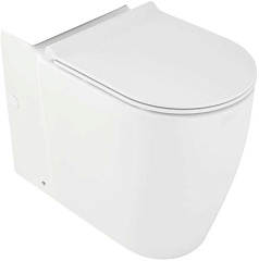 Чаша Jacob Delafon UJAK102-0 Soprano напольного унитаза c технологией Rimless 36 см*62,5 см, белый